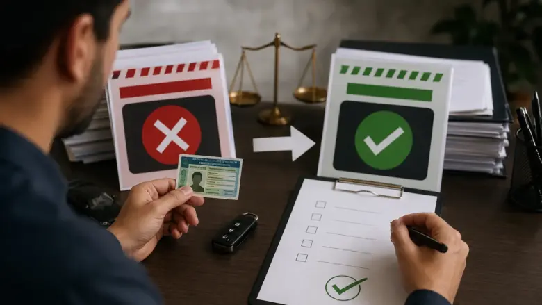 cnh suspensa ou cassada qual a diferenca e como regularizar a situacao